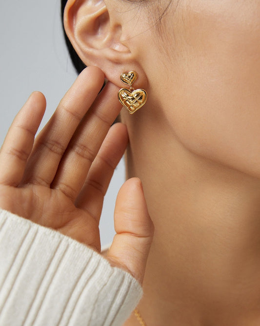 fashion-jewelry-minimalist-jewelry-design-jewelry-set-necklace-pearl-earring-gold-coated-silver-bijoux-minimalist-retro-gold-design-earring-heart-shape