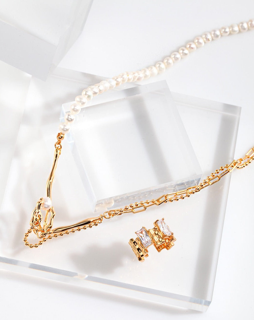 fashion-jewelry-minimalist-jewelry-design-jewelry-set-necklace-pearl-earring-gold-coated-silver-bijoux-minimalist-irregular-zircon-ring-retro-gold-jewelry-set